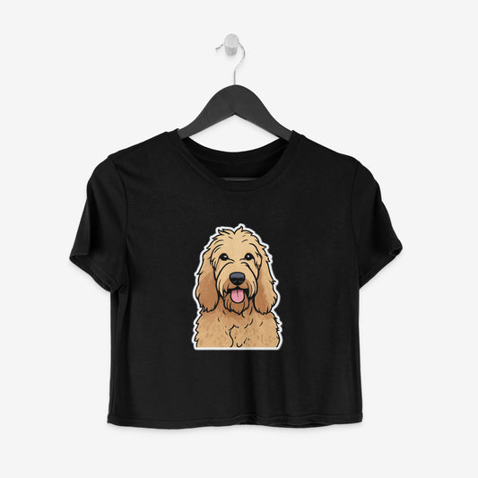 Golden Doodle Crop Top